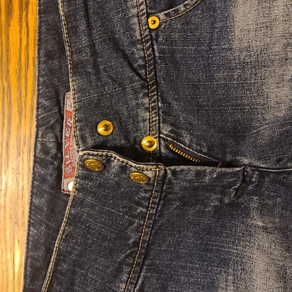 Silver vintage shorts size 31 - Picture 2 of 5